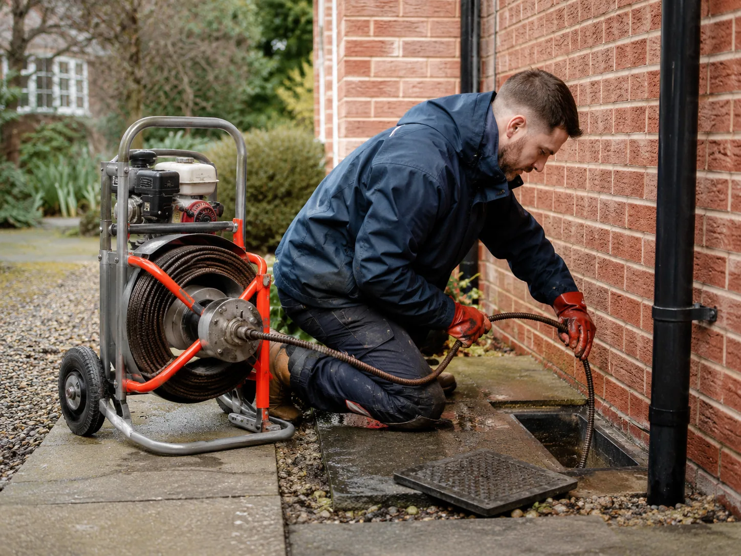 Drainage work supporting the guide Why Do My Drains Smell in Summer?